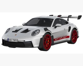 Porsche 911 GT3 RS 2022 3D 모델 