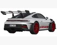 Porsche 911 GT3 RS 2022 3D-Modell