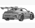 Porsche 911 GT3 RS 2022 3D模型