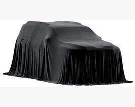 SUV Car Cover 3D-Modell