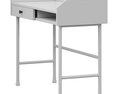 Ikea HAUGA Desk 3D-Modell