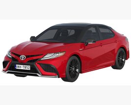 Toyota Camry XSE Hybrid 2023 3D модель