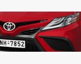 Toyota Camry XSE Hybrid 2023 3D-Modell Seitenansicht