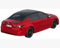 Toyota Camry XSE Hybrid 2023 3D-Modell Draufsicht