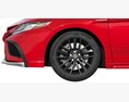 Toyota Camry XSE Hybrid 2023 Modelo 3d vista de frente