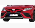 Toyota Camry XSE Hybrid 2023 Modello 3D clay render