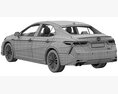 Toyota Camry XSE Hybrid 2023 3D модель