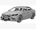 Toyota Camry XSE Hybrid 2023 Modèle 3d