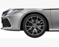 Toyota Camry LE Hybrid 2023 3D模型 正面图