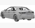 Toyota Camry LE Hybrid 2023 3D模型 seats