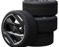 Peugeot Tires 2 3D модель