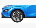 Hyundai KONA electric 2022 Modelo 3d vista de frente