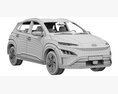 Hyundai KONA electric 2022 3d model
