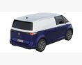 Volkswagen ID Buzz Cargo 2023 3D模型 顶视图