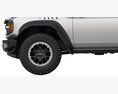 Ford Bronco Raptor 2-door 2022 3Dモデル front view