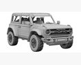Ford Bronco Raptor 2-door 2022 3Dモデル