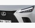 Lexus NX300 F-Sport 2022 Modello 3D vista laterale