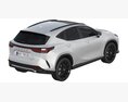 Lexus NX300 F-Sport 2022 3D模型 顶视图