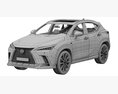 Lexus NX300 F-Sport 2022 3D 모델 