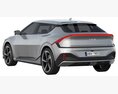 Kia EV6 GT 2022 3D 모델  wire render