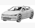 Kia EV6 GT 2022 3D模型 seats