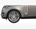 Land Rover Range Rover 2022 3D-Modell Vorderansicht
