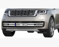 Land Rover Range Rover 2022 Modèle 3d clay render