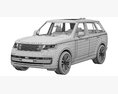 Land Rover Range Rover 2022 3D модель seats