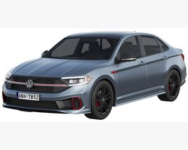 Volkswagen Jetta GLI 2022 3Dモデル