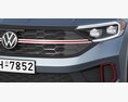 Volkswagen Jetta GLI 2022 3D-Modell Seitenansicht