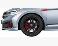 Volkswagen Jetta GLI 2022 3D-Modell Vorderansicht