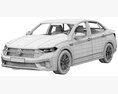 Volkswagen Jetta GLI 2022 3D模型