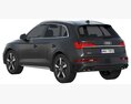 Audi SQ5 2021 3D-Modell wire render