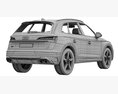 Audi SQ5 2021 3D 모델  seats