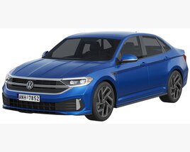 Volkswagen Jetta 2022 3Dモデル