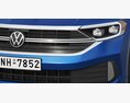 Volkswagen Jetta 2022 3D模型 侧视图