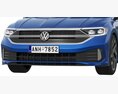 Volkswagen Jetta 2022 3d model clay render