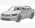 Volkswagen Jetta 2022 3D 모델 