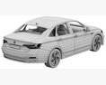 Volkswagen Jetta 2022 3D 모델 