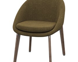 Minotti Lido Dining chair Modelo 3d