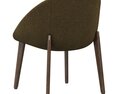 Minotti Lido Dining chair 3d model