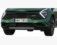 Kia Sportage GT-Line 2022 Modèle 3d clay render