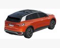 Volkswagen ID6 CROZZ 2022 3D модель top view