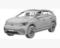 Volkswagen ID6 CROZZ 2022 3D 모델 