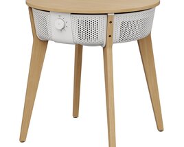 Ikea STARKVIND Table with air purifier 3D модель