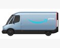 Amazon Electric Delivery Van 3d model