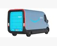 Amazon Electric Delivery Van Modello 3D