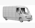 Amazon Electric Delivery Van Modelo 3D