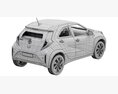 Toyota Aygo X 3D模型 seats