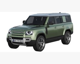 Land Rover Defender 130 2023 3D模型